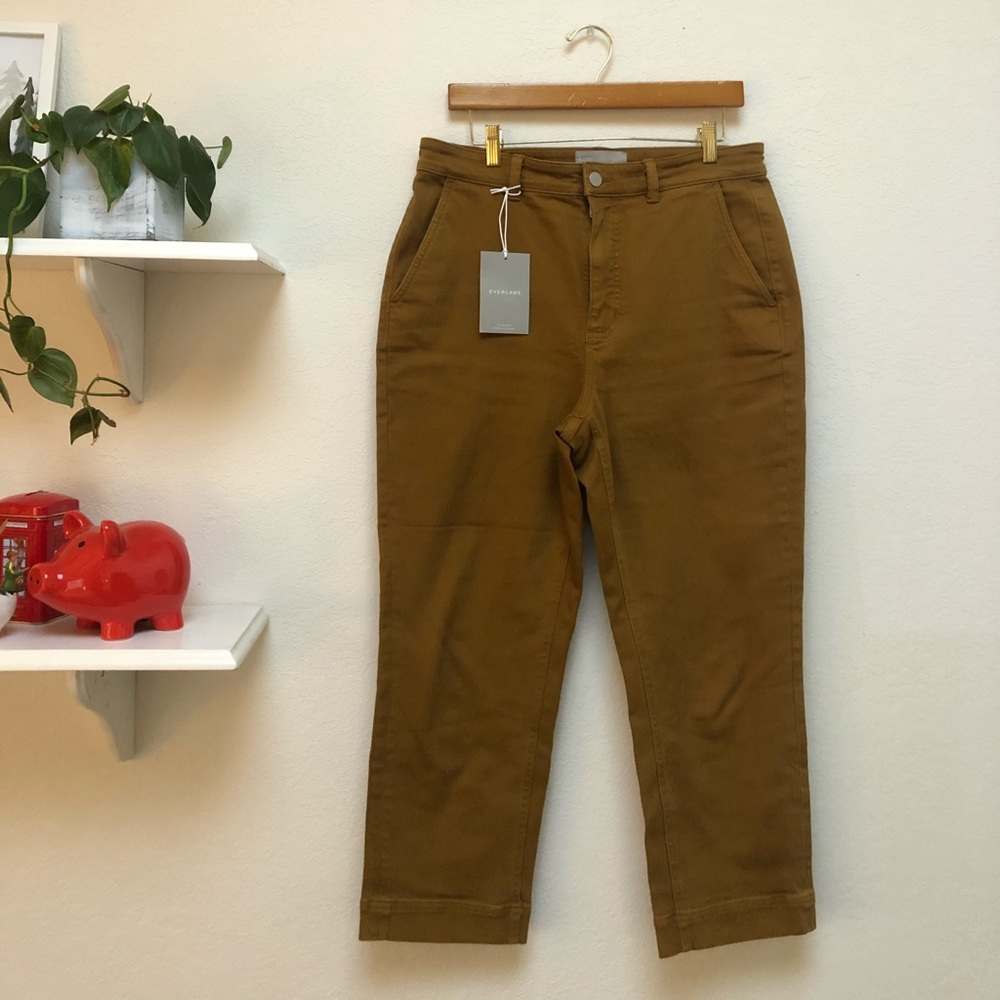 Size 12 Everlane straight leg crop